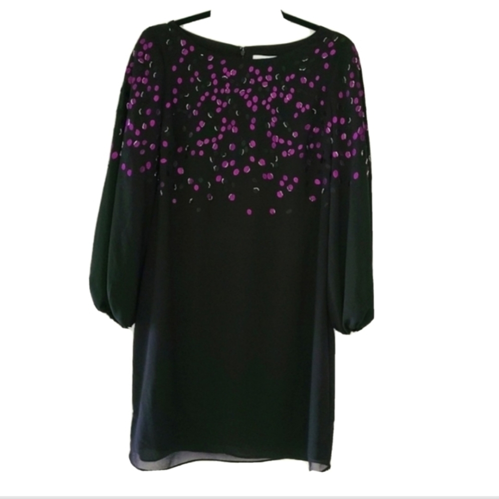 BADGLEY MISCHKA tyra mesh black  dress